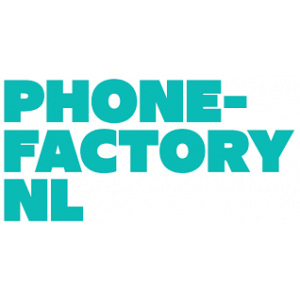 Phone-Factory logo vandaag besteld, morgen in huis